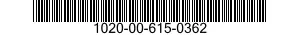 1020-00-615-0362  1020006150362 006150362