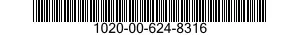 1020-00-624-8316  1020006248316 006248316