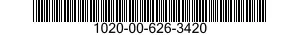 1020-00-626-3420  1020006263420 006263420