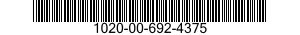 1020-00-692-4375 CASE,B END 1020006924375 006924375
