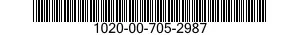 1020-00-705-2987  1020007052987 007052987