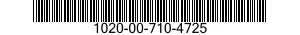 1020-00-710-4725  1020007104725 007104725
