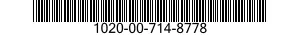 1020-00-714-8778  1020007148778 007148778