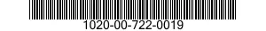 1020-00-722-0019  1020007220019 007220019
