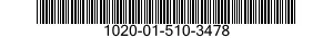 1020-01-510-3478 MOUNT,GUN 1020015103478 015103478