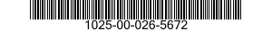 1025-00-026-5672  1025000265672 000265672