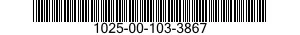 1025-00-103-3867  1025001033867 001033867