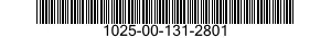 1025-00-131-2801  1025001312801 001312801