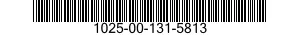 1025-00-131-5813  1025001315813 001315813