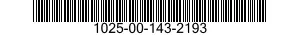 1025-00-143-2193  1025001432193 001432193
