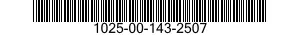 1025-00-143-2507  1025001432507 001432507