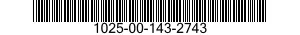 1025-00-143-2743  1025001432743 001432743