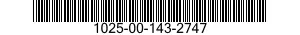 1025-00-143-2747  1025001432747 001432747