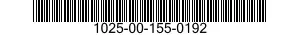 1025-00-155-0192  1025001550192 001550192