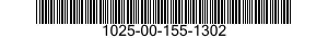1025-00-155-1302  1025001551302 001551302