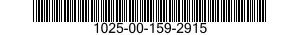 1025-00-159-2915  1025001592915 001592915