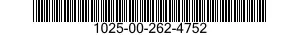 1025-00-262-4752  1025002624752 002624752