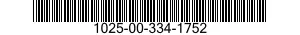 1025-00-334-1752  1025003341752 003341752