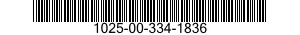 1025-00-334-1836  1025003341836 003341836