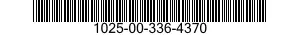 1025-00-336-4370  1025003364370 003364370