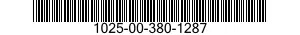 1025-00-380-1287  1025003801287 003801287
