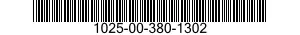 1025-00-380-1302  1025003801302 003801302