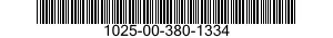 1025-00-380-1334  1025003801334 003801334