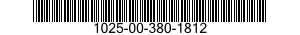 1025-00-380-1812  1025003801812 003801812