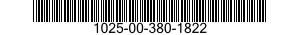 1025-00-380-1822  1025003801822 003801822