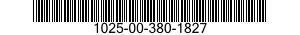1025-00-380-1827  1025003801827 003801827