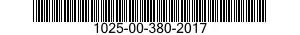 1025-00-380-2017  1025003802017 003802017