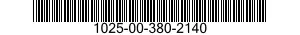 1025-00-380-2140  1025003802140 003802140