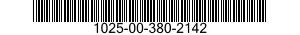 1025-00-380-2142  1025003802142 003802142