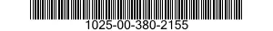 1025-00-380-2155  1025003802155 003802155