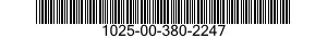 1025-00-380-2247  1025003802247 003802247