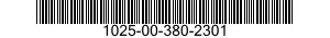 1025-00-380-2301  1025003802301 003802301