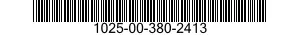 1025-00-380-2413  1025003802413 003802413
