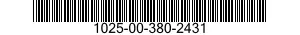 1025-00-380-2431  1025003802431 003802431