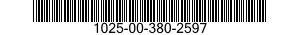 1025-00-380-2597  1025003802597 003802597
