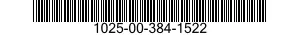 1025-00-384-1522  1025003841522 003841522