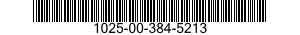 1025-00-384-5213  1025003845213 003845213