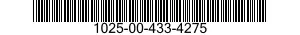 1025-00-433-4275  1025004334275 004334275