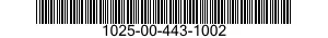 1025-00-443-1002  1025004431002 004431002