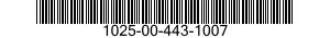 1025-00-443-1007  1025004431007 004431007