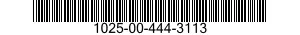 1025-00-444-3113  1025004443113 004443113