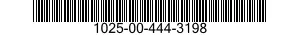 1025-00-444-3198  1025004443198 004443198