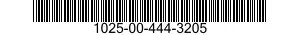1025-00-444-3205  1025004443205 004443205