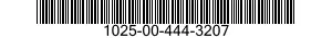 1025-00-444-3207  1025004443207 004443207