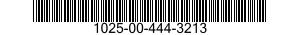 1025-00-444-3213  1025004443213 004443213
