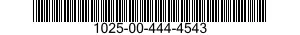 1025-00-444-4543  1025004444543 004444543